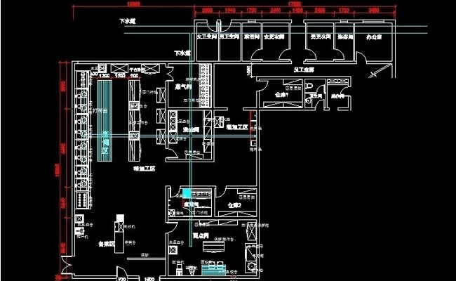 酒店廚房設(shè)備廠設(shè)計(jì)的工作間