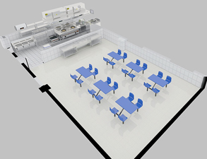 整體廚房設(shè)備供應(yīng)商告訴你連鎖餐飲店都有哪些廚房設(shè)備